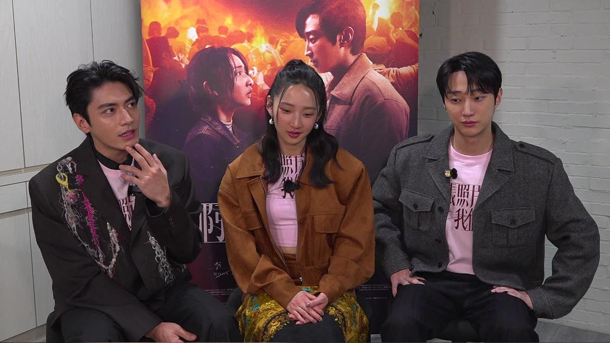 宋柏緯、李沐、振永接受專訪。（圖／TVBS）
