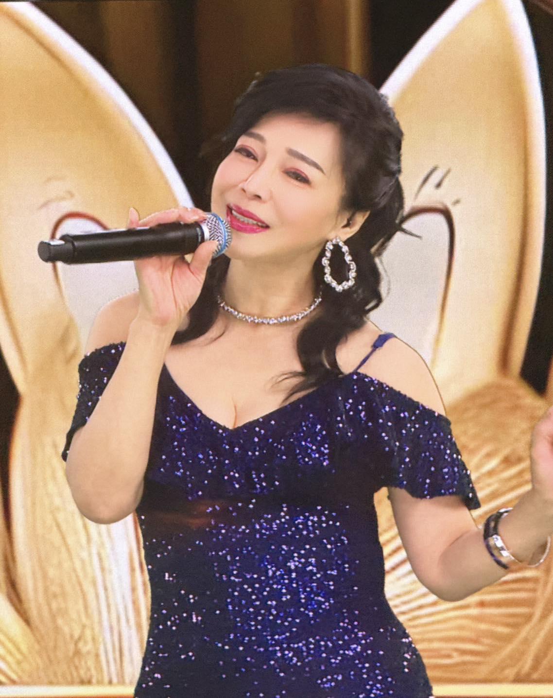 阿娥近來忙工作。(圖/翻攝自臉書)