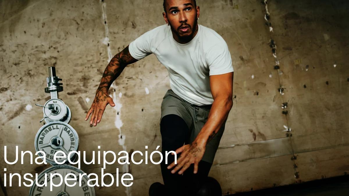 全新形象廣告由品牌大使—奪得七屆 Formula 1™ 世界冠軍的 Lewis Hamilton 演繹。（圖／翻攝自lululemon）