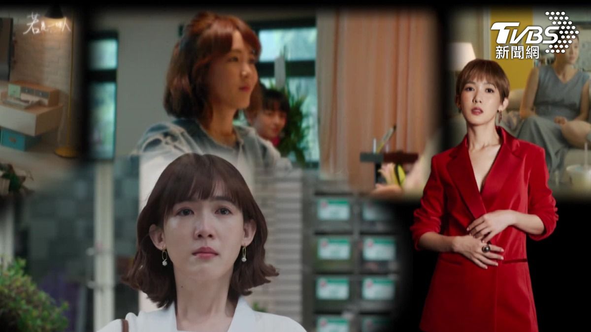 孫可芳從劇場到電視劇,一步一腳印,相當努力。(圖/TVBS)