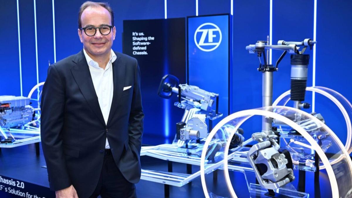 ZF董事會成員Dr. Peter Holdmann強調,ZF不僅是硬體供應商更是共同塑造智慧移動體驗的關鍵推手。(圖/ZF提供)