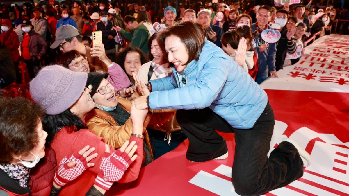 選前之夜!邱議瑩凝聚跨派系力量 三首長與小英之友會力挺