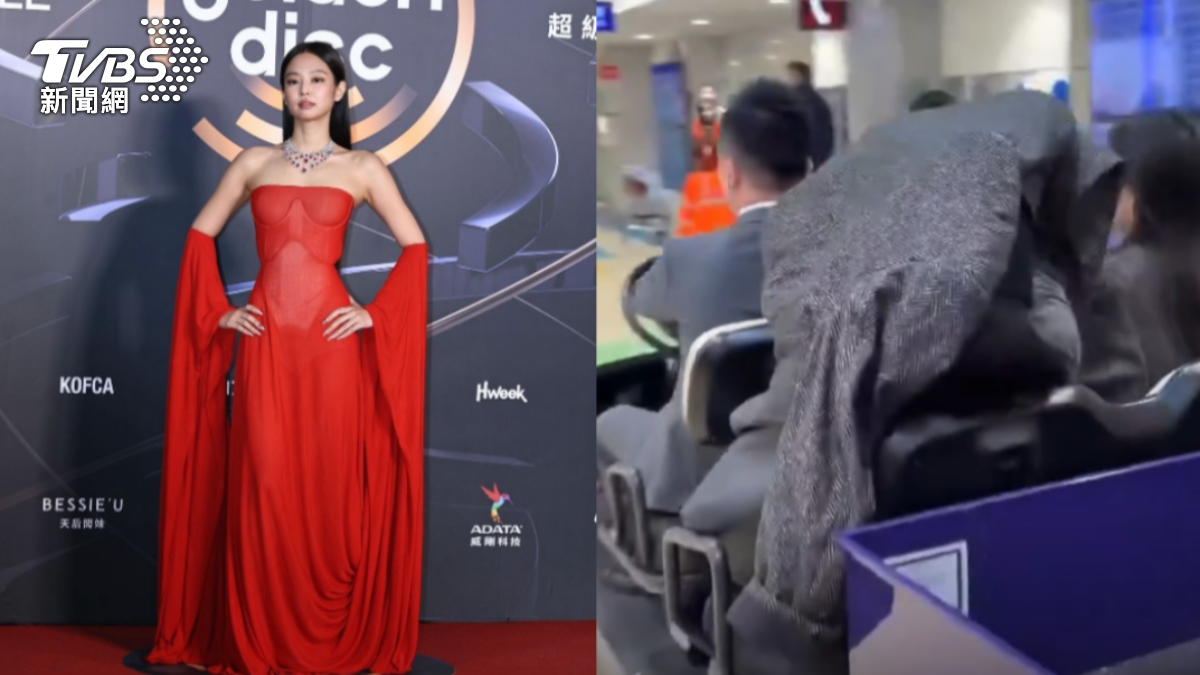 Jennie抵台「大衣蓋頭」掀論戰！陳沂力挺：人家就真的大牌