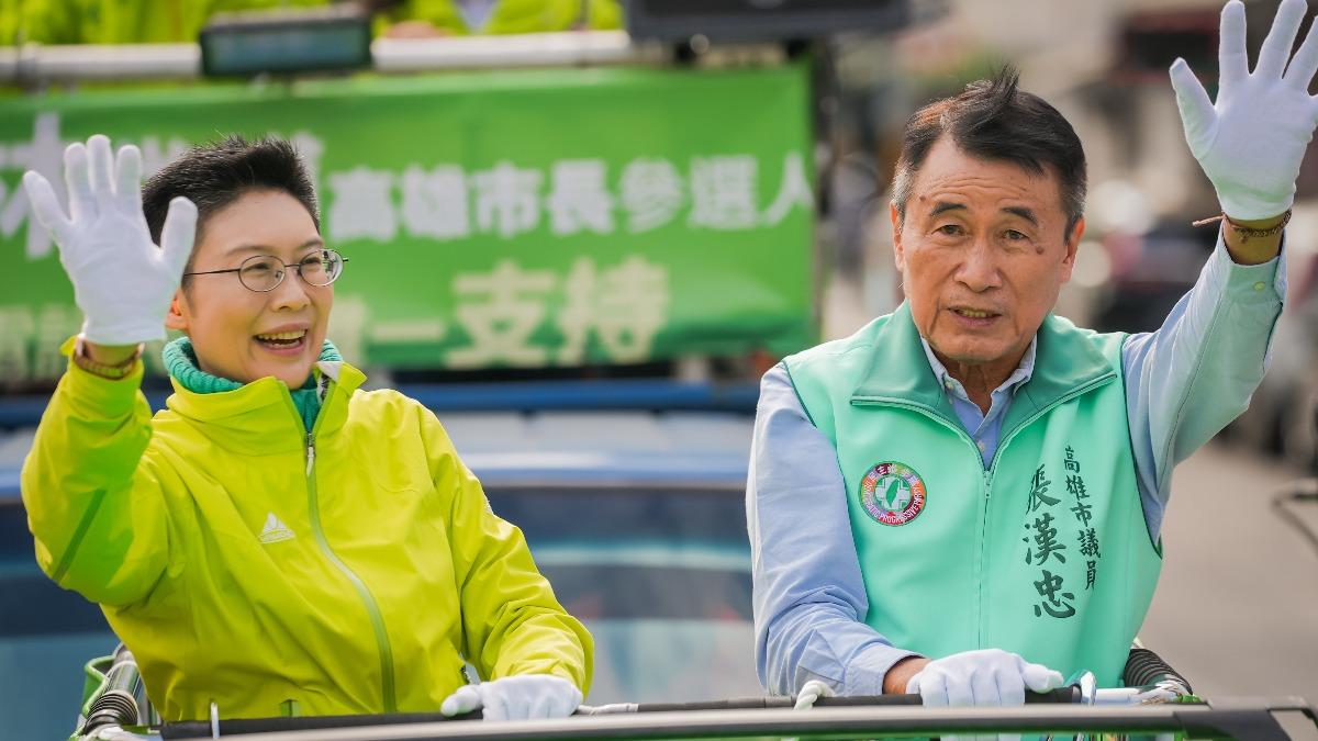 為了展現參選決心，林岱樺剪去長髮以超短髮造型亮相。（圖／林岱樺辦公室）