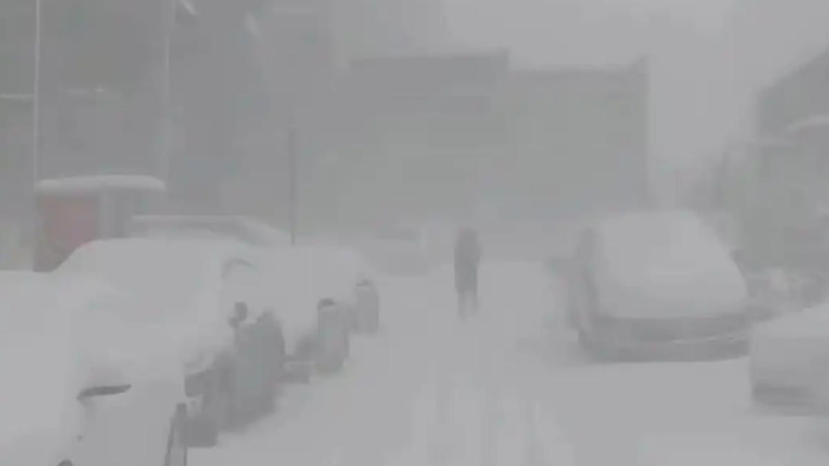 暴雪冒煙!煙台成《冰雪奇緣》現實版 專家:冷空氣暖流打架