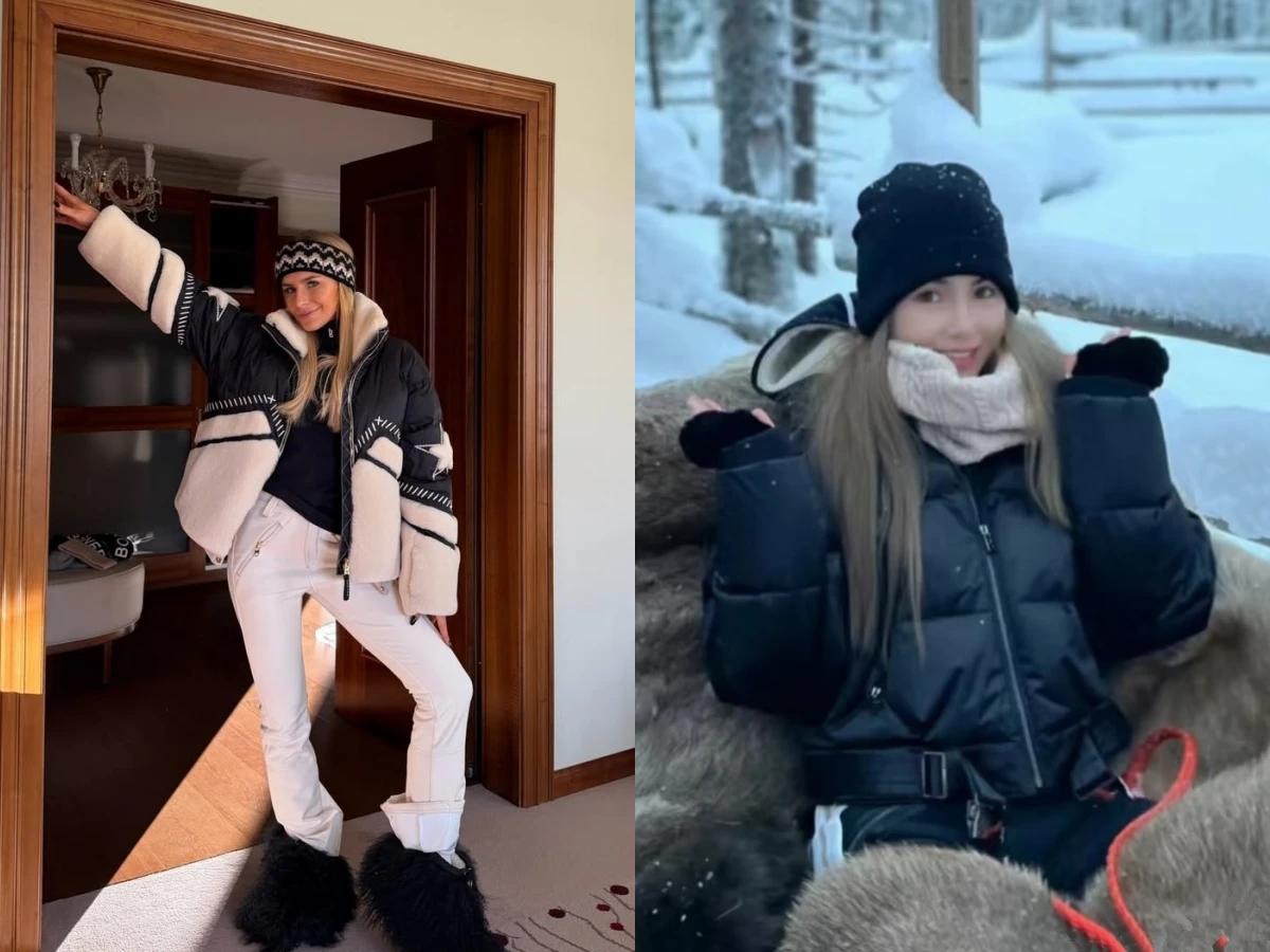 BOGNER 不只是一件滑雪服,更代表一種生活態度。(圖/翻攝自IG@bogner.official、@hannah_quinlivan)
