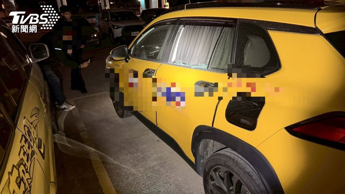 跟我女友走太近!新北莽男大吃飛醋 深夜怒砸情敵計程車