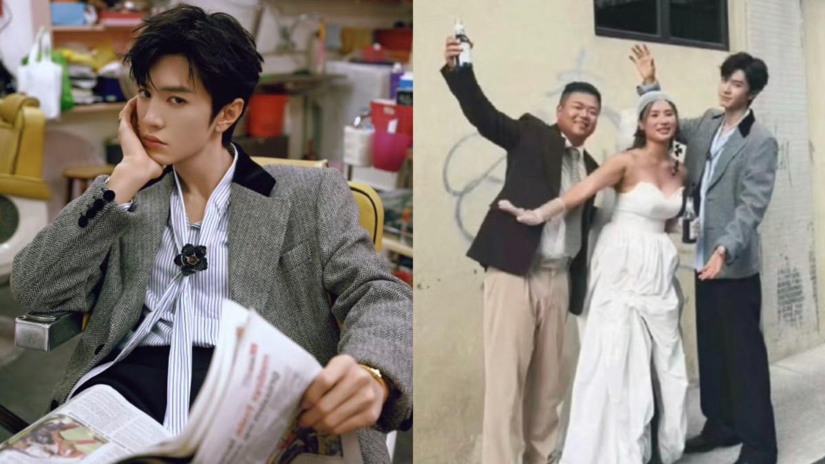 婚禮迎賓照「2男1女」掀熱議！一看竟是大咖男星　網友全歪樓