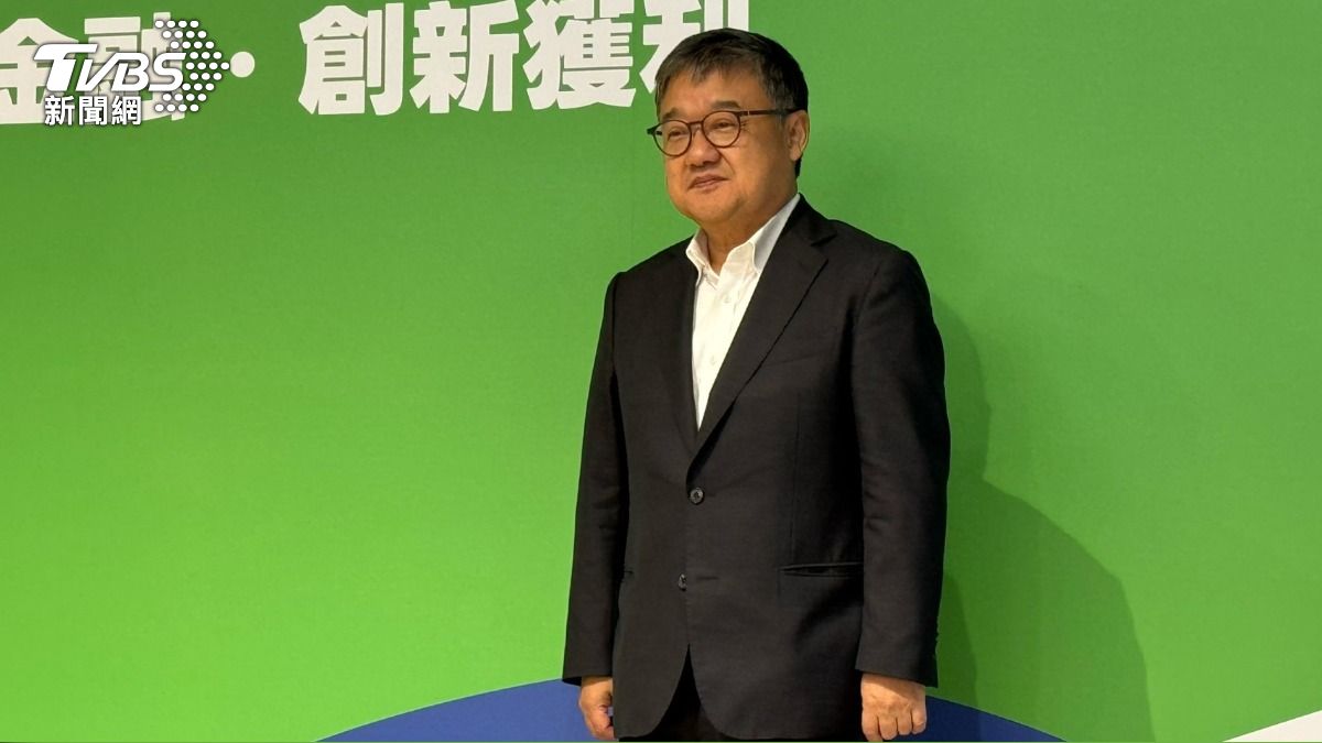 LINE BANK董事長黃仁埈。（圖／謝佩穎攝）