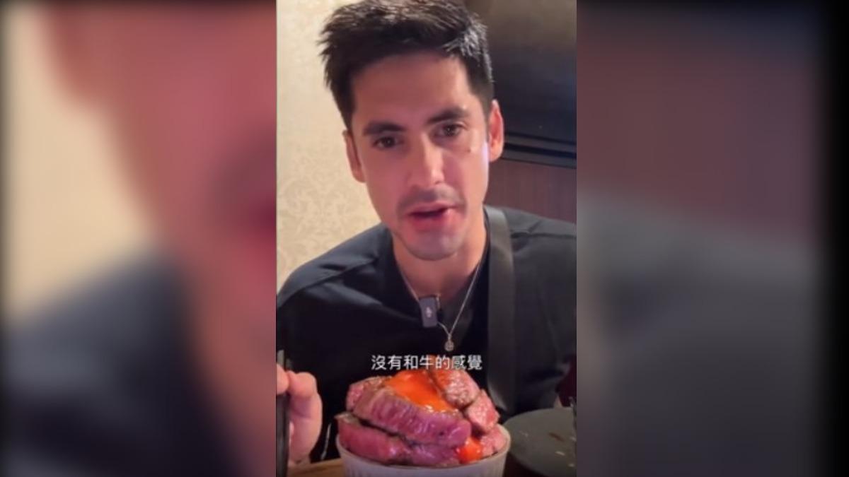 藝人肯納在IG上分享自己去日本的用餐經驗，不解已經挑了高評分餐廳怎麼還會肉質不符預期，而且價格很貴。（圖／翻攝IG kenna_lee_yichien）