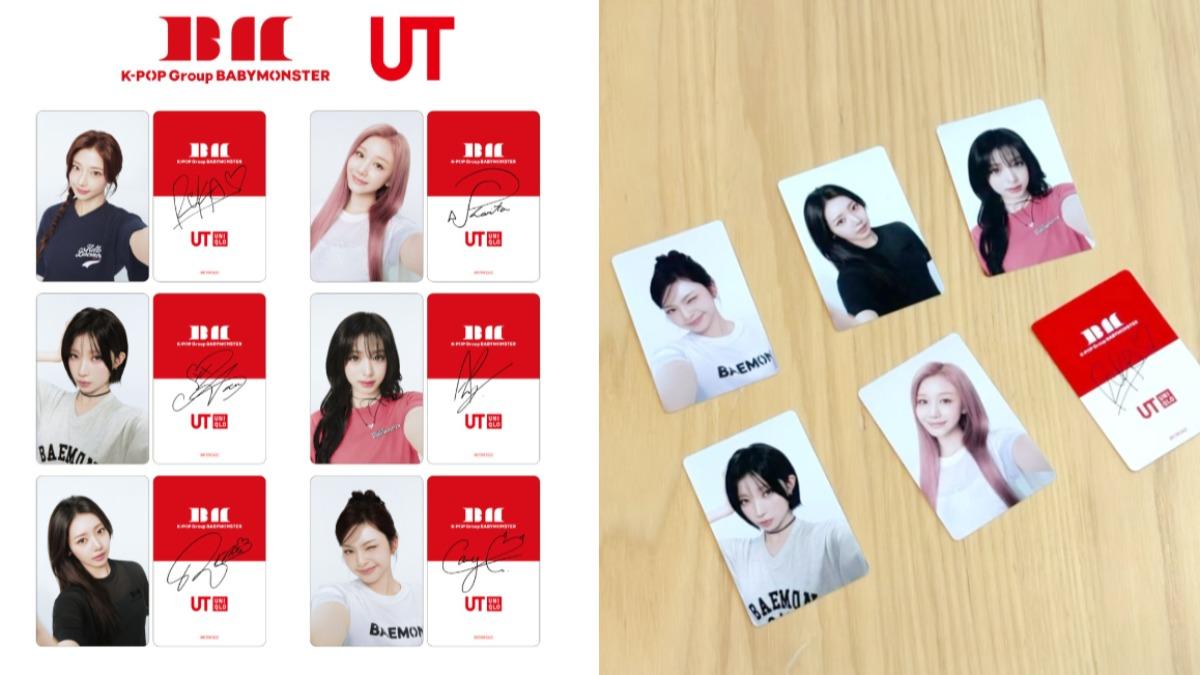 Uniqlo-BABYMONSTER-UQ-聯名-寶怪-MONSTIEZ-簽名-小卡