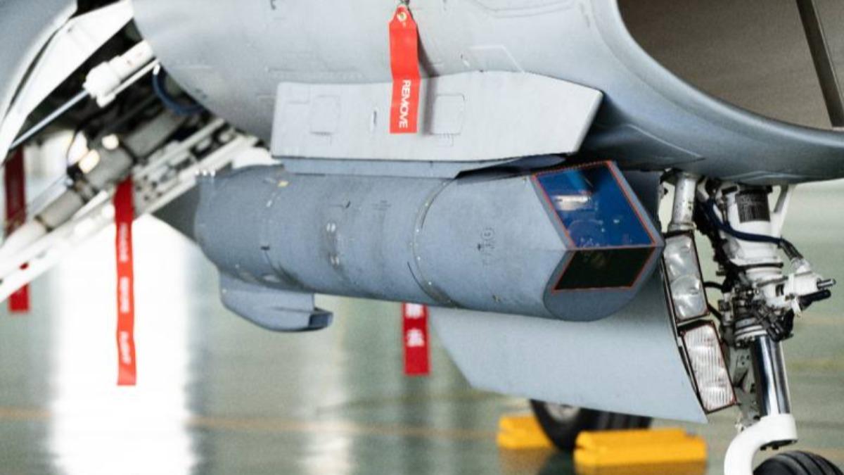 AN/AAQ-33「狙擊手先進標定莢艙」。(資料照)