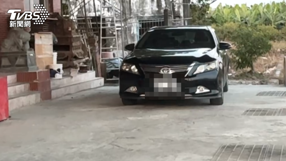 肇事黑車。(圖/TVBS)
