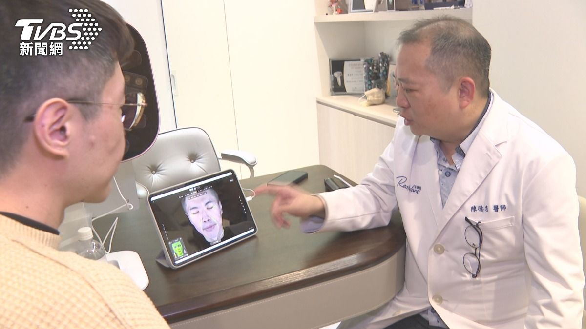 光是因「猛健樂臉」前來諮詢拉提療程的民眾，一個月就增加5人以上。(圖／TVBS)