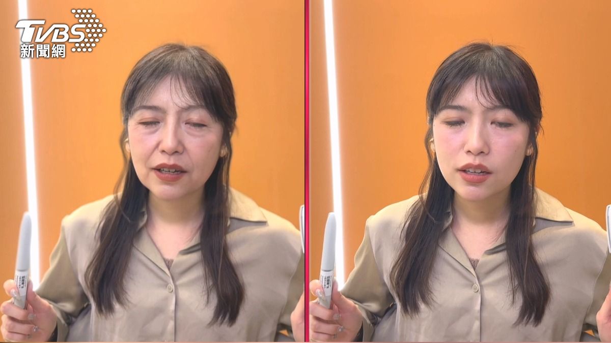 猛健樂臉除了膠原蛋白流失之外，脂肪也會有些萎縮，導致法令紋、木偶紋。(圖／TVBS)