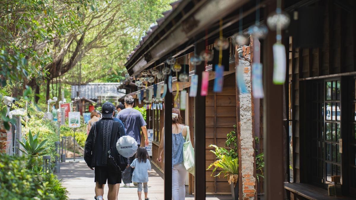 榕錦時光生活園區,偶爾有遊客前往。(圖/翻攝榕錦時光生活園區臉書)