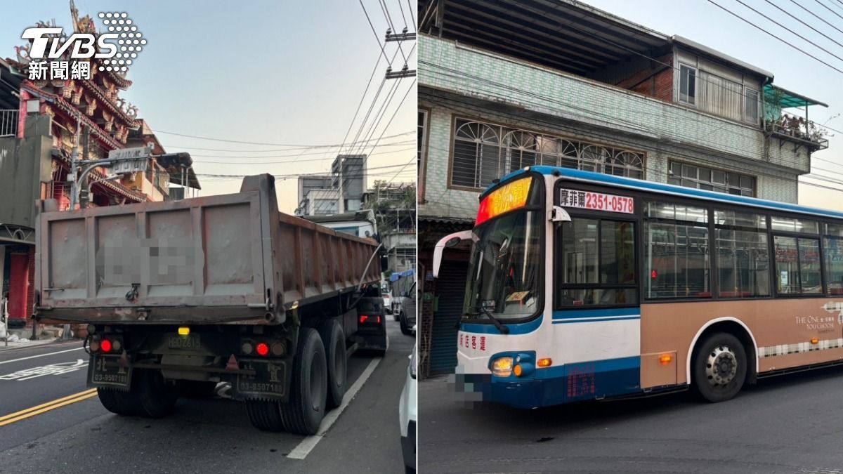 有片/新店「大車學長」超離譜!逆向超車險撞騎士 驚險畫面曝