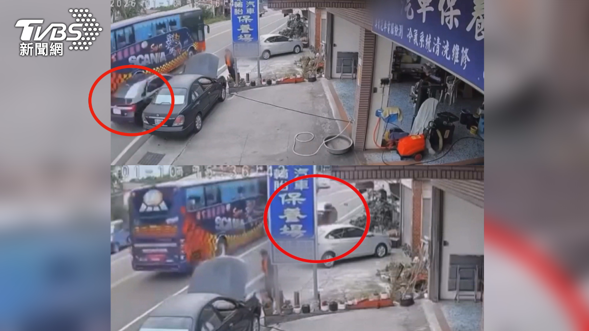 酒駕飆車!不到1分鐘「連撞3人」,肇逃後被逮收押。(圖/TVBS)