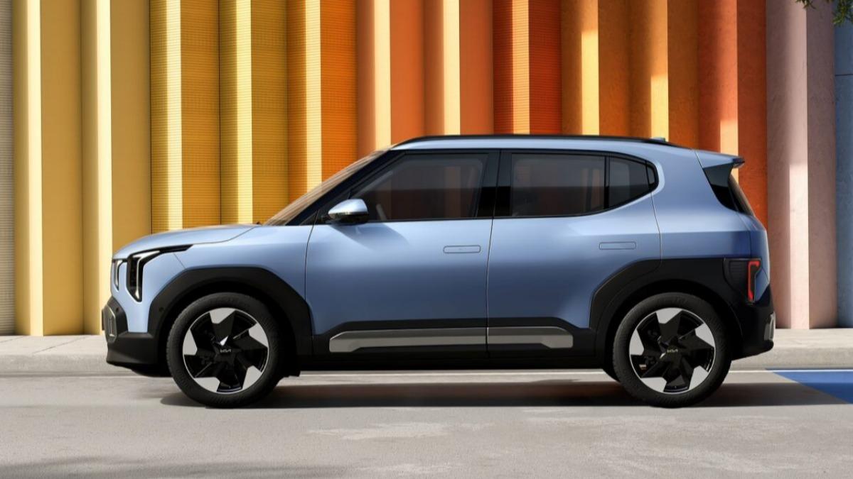EV2EV2的車長僅有4,060mm,軸距落在2,565mm。(圖/Kia提供)
