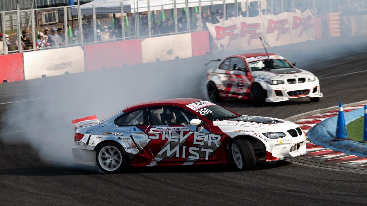 場上飄移不是炫技，甩尾技巧可救失控車。（圖／TVBS）