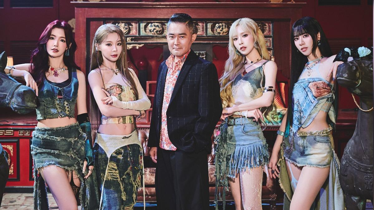 江國賓被女團圍攻!LUVSSI抖臀舞辣翻天 他遭揭霸氣反差萌