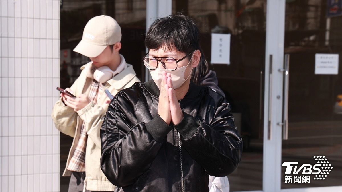 逸祥來見曹西平最後一面。（圖／黃城碩攝）