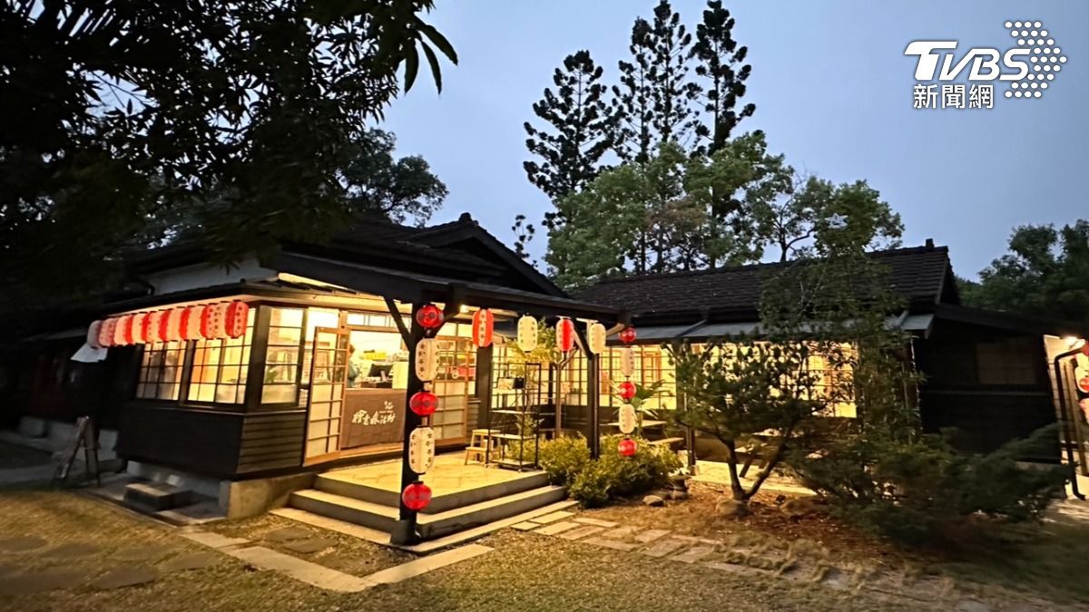 園區內擁有木造建築、文創小店、美食小吃及日式繪馬等特色，素有「台灣小京都」之稱。（圖／TVBS）