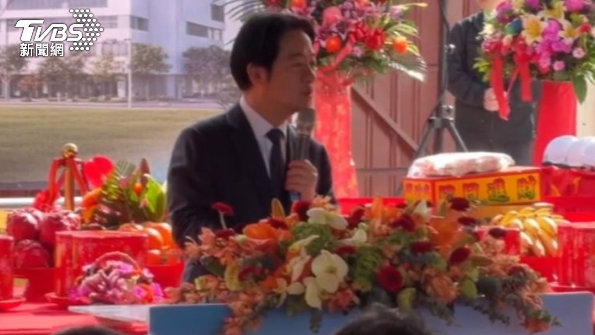 總統賴清德。(圖/TVBS)