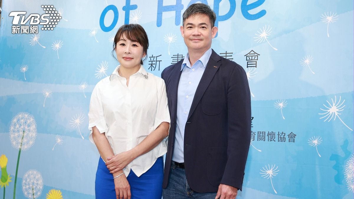連勝武支持老婆路永佳籌劃的新書。(圖/黃城碩攝)
