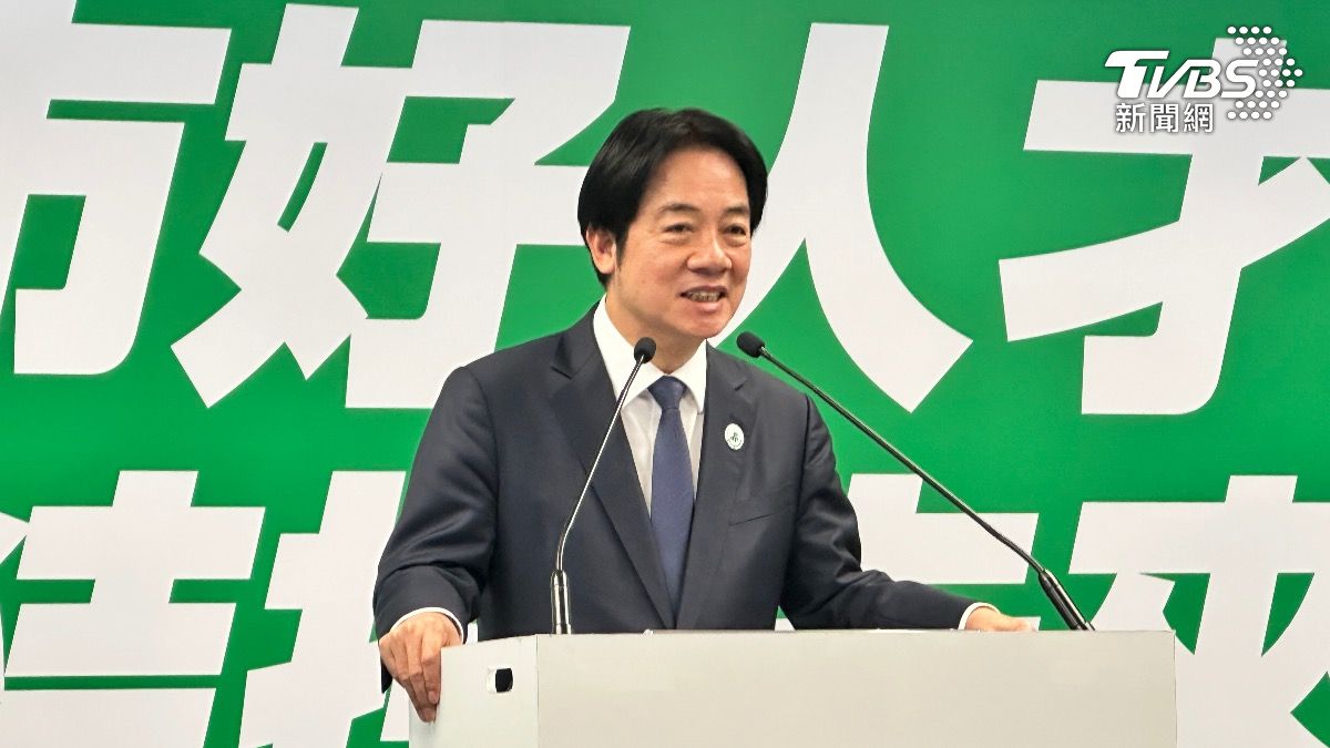 賴清德細數温世政的3項特質。(圖/潘袁詩羽攝)