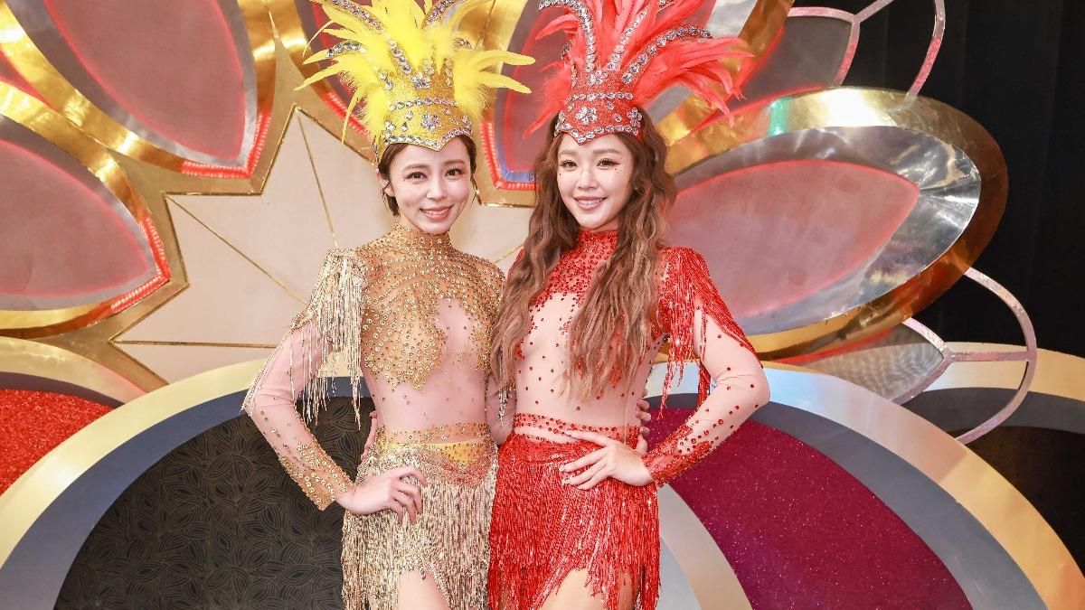 王瞳和賴慧如登台演出。(圖/民視提供)