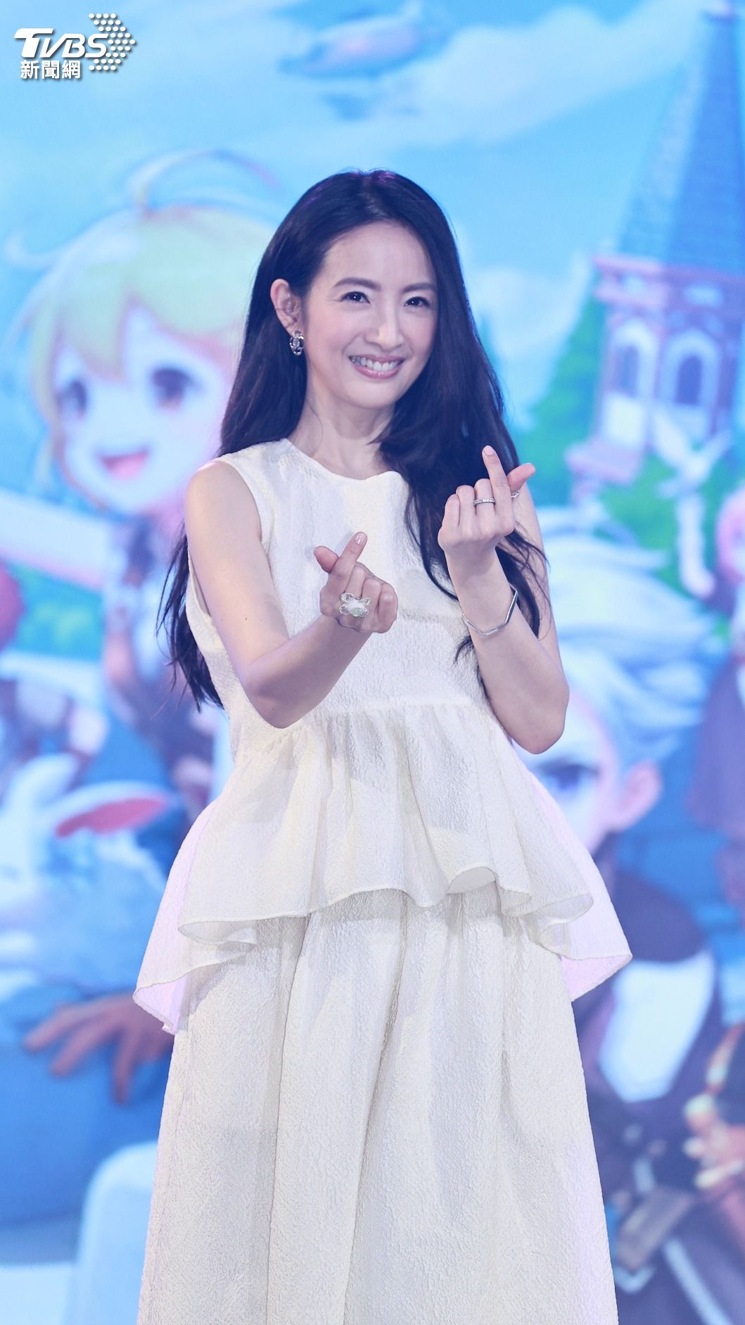 林依晨亮麗出席記者會。(圖/黃城碩攝)