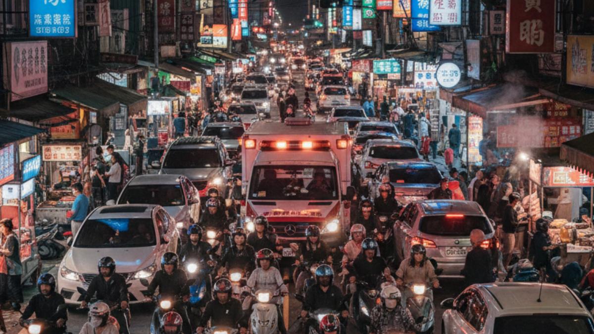 救護車卡「科技執法路口」沒人讓 苦主嘆失去人性:禮讓會被罰