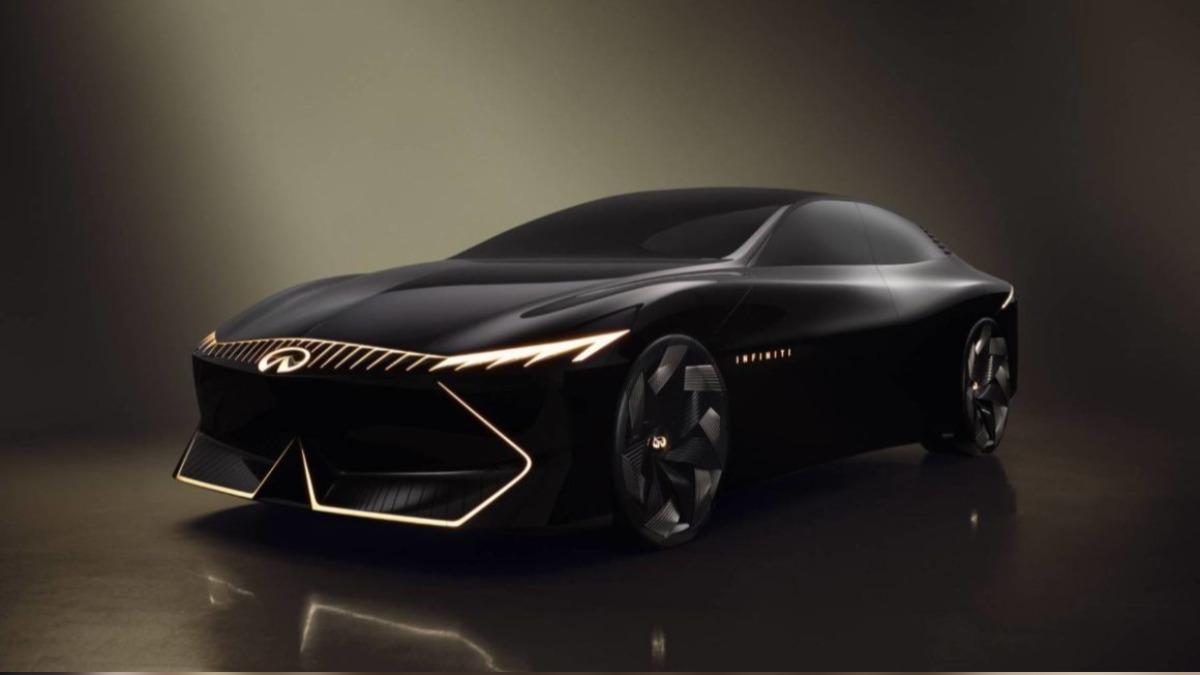Infiniti Vision Qe電動概念房車。(圖/Infiniti提供)