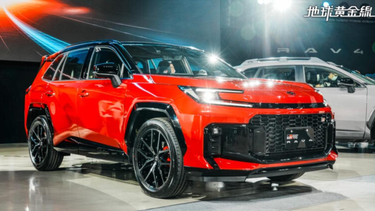 首度引進台灣的RAV4 GR Sport提供更具運動個性的車型選擇。（圖／地球黃金線）