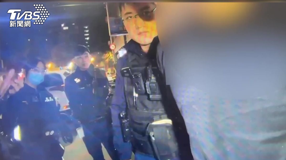 北市中山區男子拒絕盤查被警包圍 褲袋搜出喪屍毒遭上銬