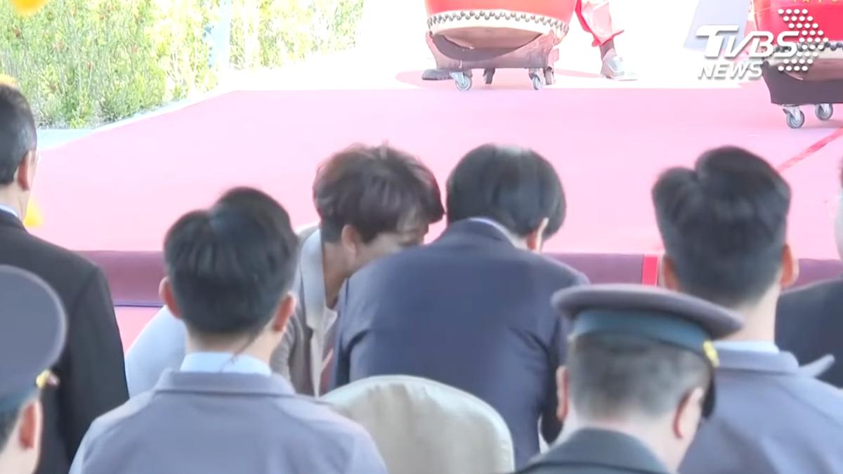妃憲大戰即將揭曉!陳亭妃一早趕赴賴清德場 2人咬耳朵畫面曝