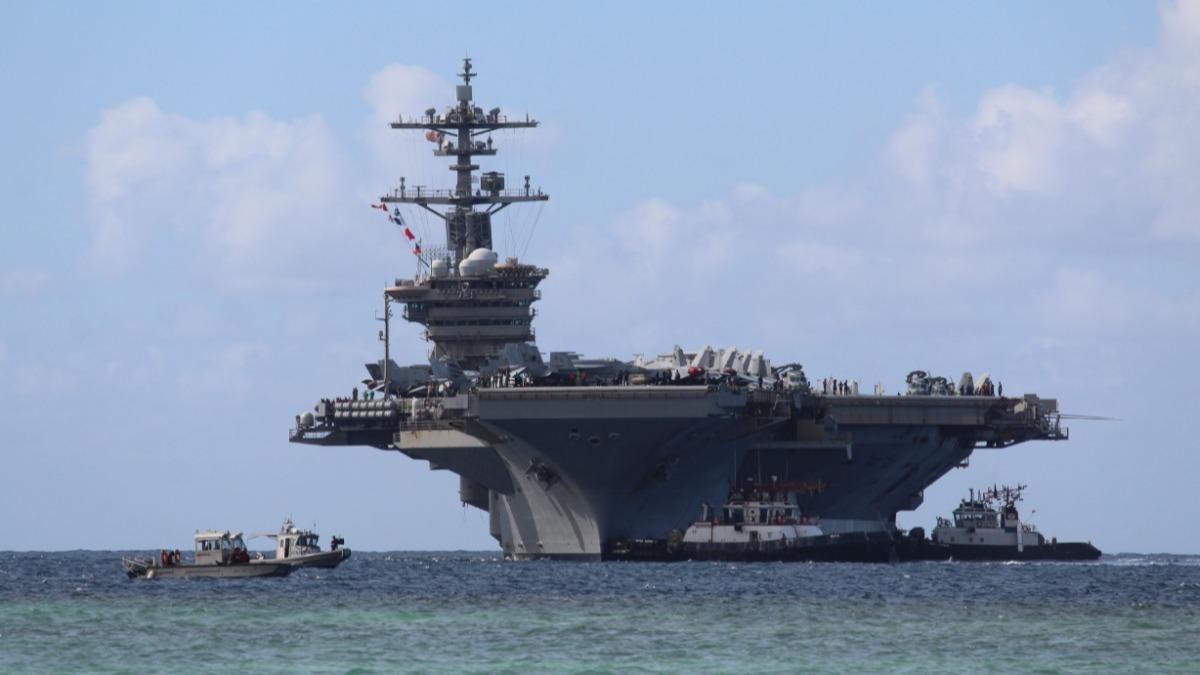 美國媒體NewsStation引述消息指出，五角大廈正將「林肯號」航空母艦打擊群從南海調往中東。（圖／翻攝X @USPacificFleet）