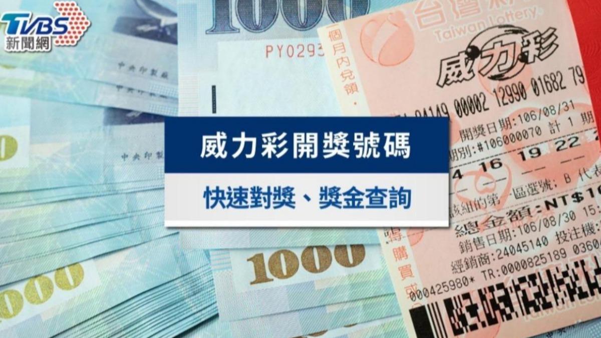 快訊/超大包年終!5.2億威力彩開獎 1/15中獎號碼一次看