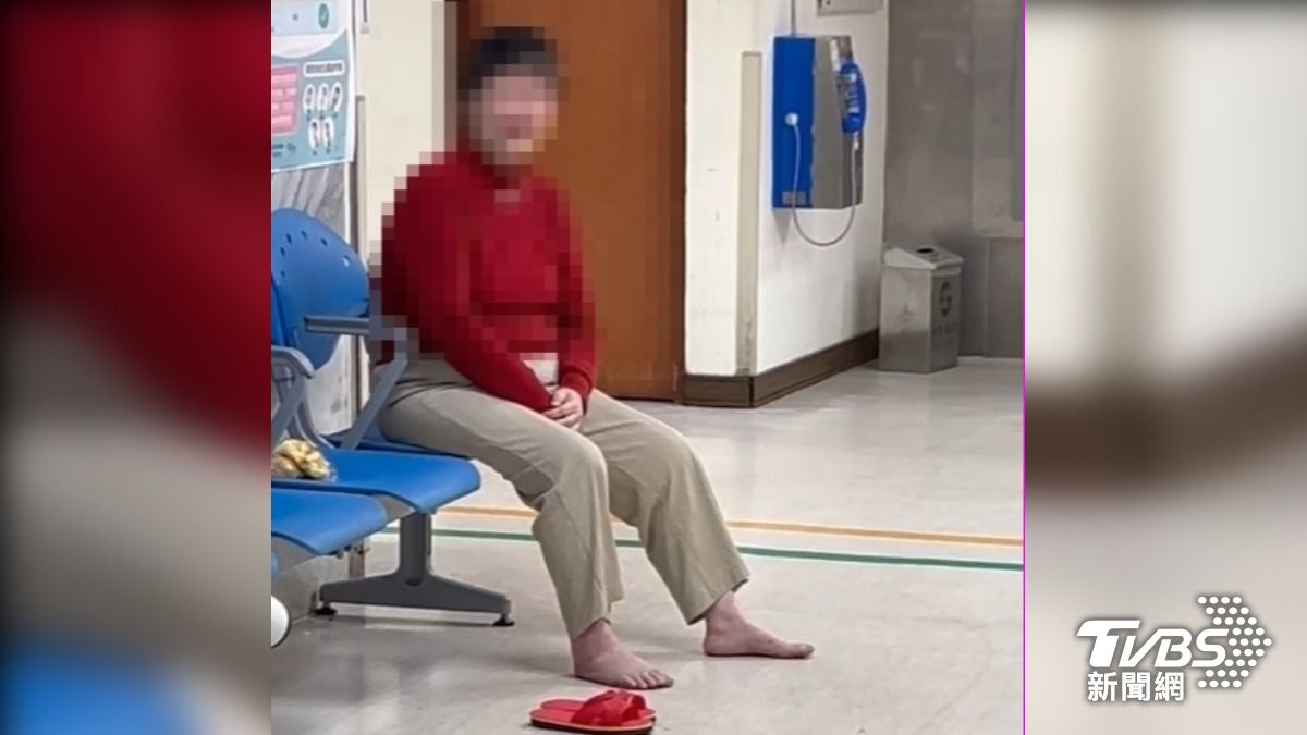 家屬控護理之家收2萬元訂金,入住不到兩小時,竟把人丟包急診室。(圖/TVBS)