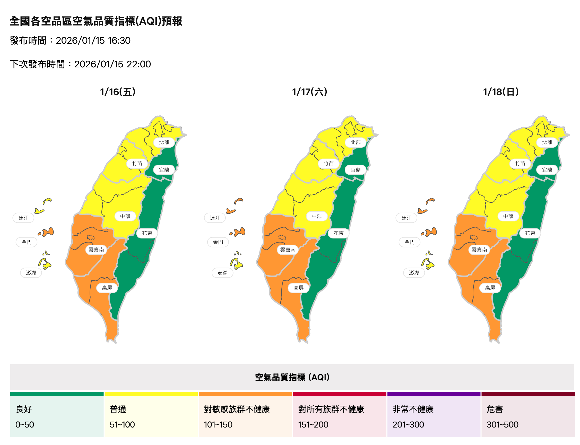 明天天氣-明天氣溫-明天天氣預報-明天降雨機率