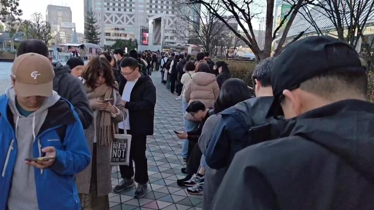 東京巨蛋外得現場票,開賣一個多小時就全部賣完。(圖/當事民眾提供)