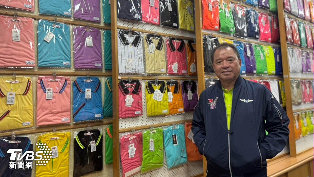 小丑魚服飾、佳侑製衣廠董事長謝奇享。(圖/林雅婷攝)