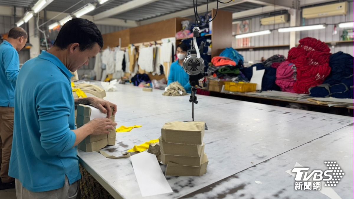 台灣直接銷美的紡纖品不多。(圖/林雅婷攝)