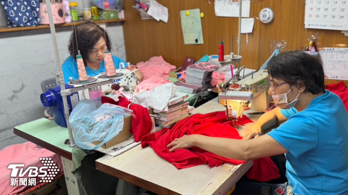 台灣成衣產業競爭力早已無法與中國、東南亞國家等抗衡。(圖/林雅婷攝)