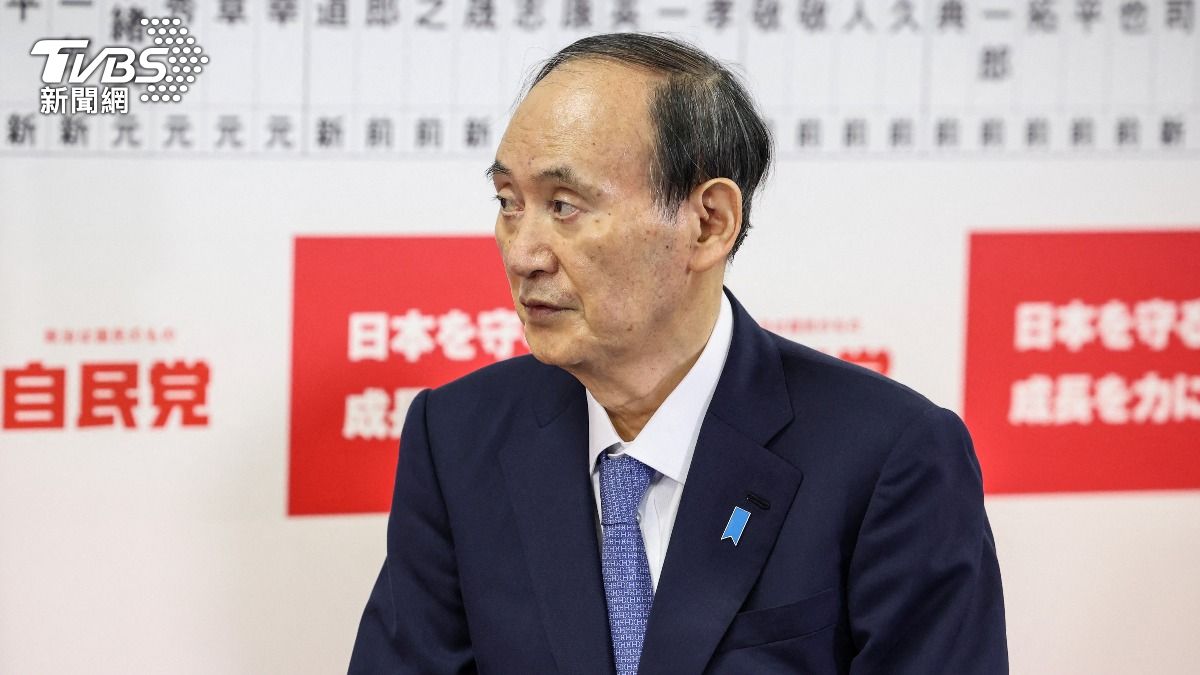 菅義偉。(圖/達志影像路透社)