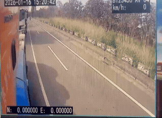 行車紀錄器拍下夫妻生前畫面。(圖/TVBS)