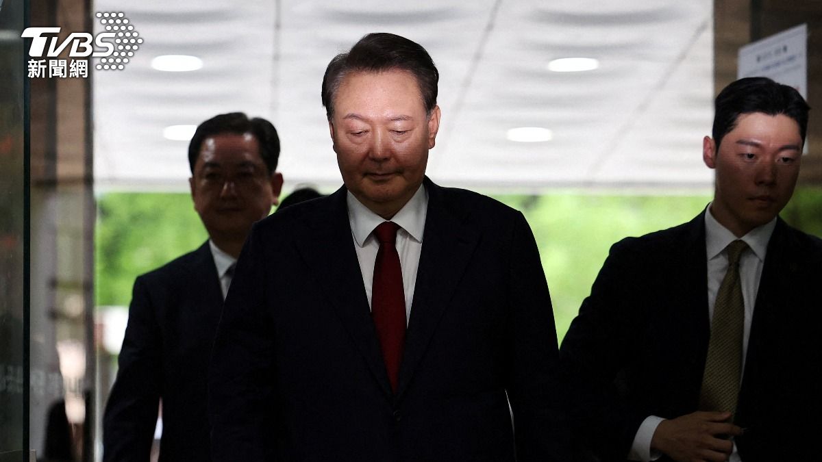 南韓前總統尹錫悅涉嫌「妨礙公務」案遭宣判5年有期徒刑 (圖/達志影像路透社)