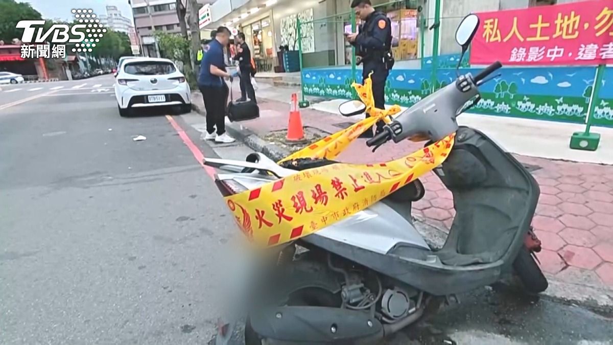 欠2萬不還被收回機車！50歲男酒後縱火洩憤。(圖／TVBS)