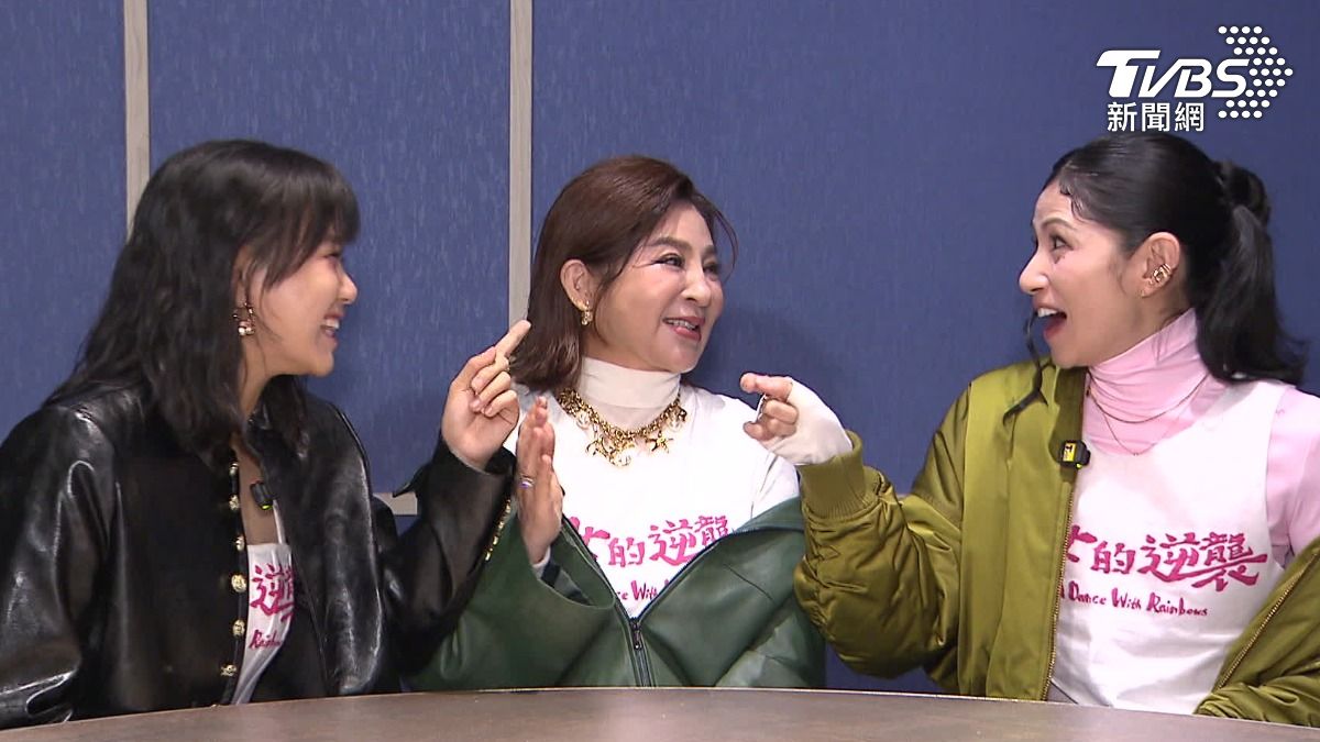 《恨女的逆襲》專訪笑聲不斷。(圖/TVBS)